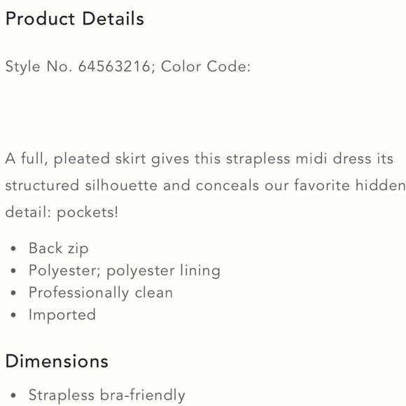 BHLDN Amsale Russo Midi Dress - Picture 5 of 9